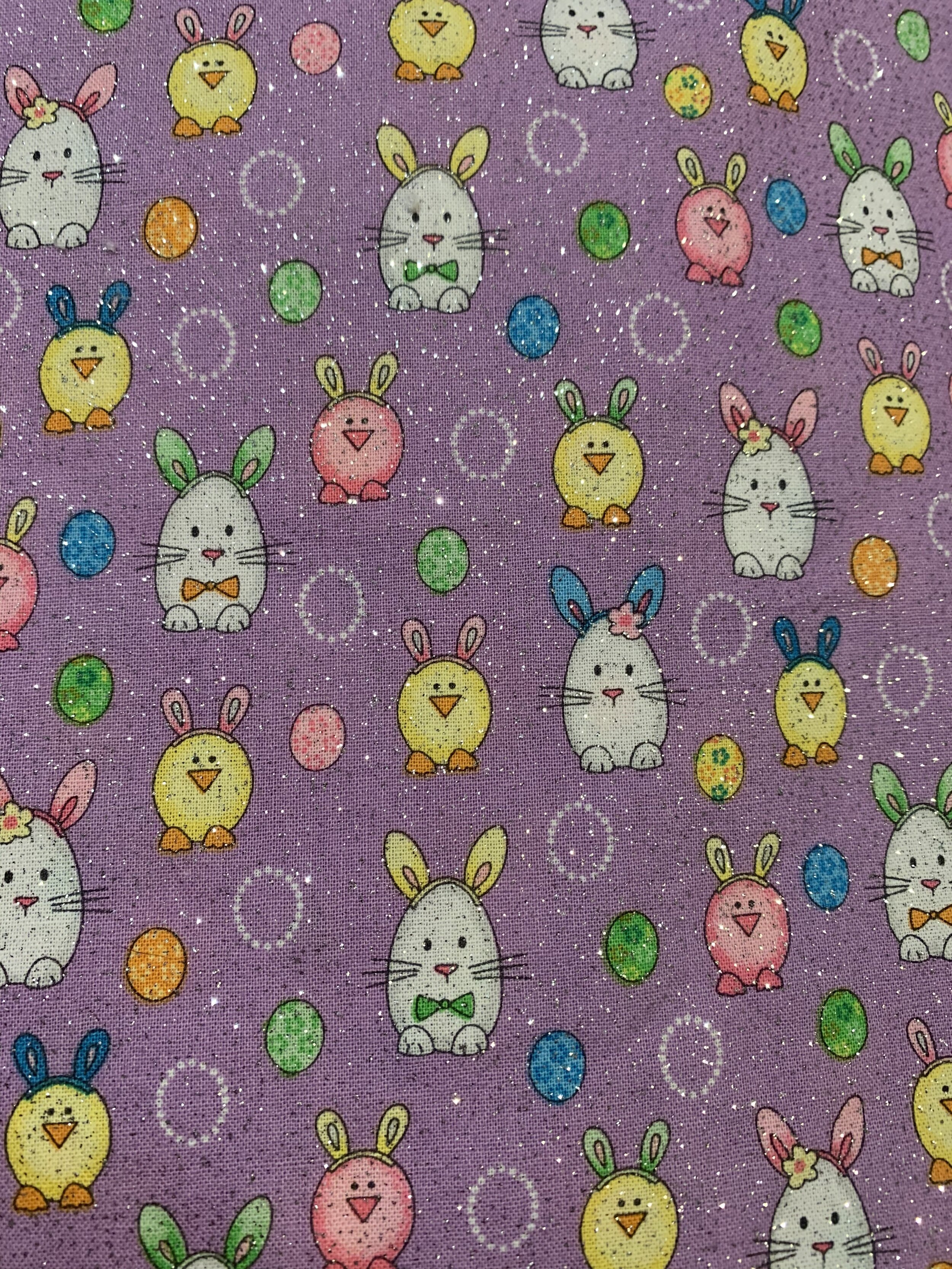 Fabric sample: 03-Easter Sparkle