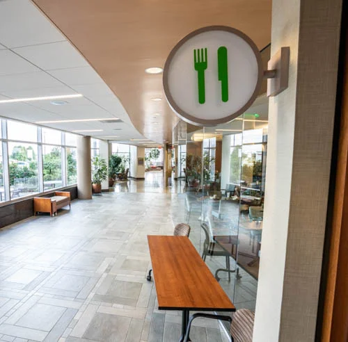 Corridor Flag Sign