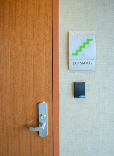 ADA Life Safety Sign