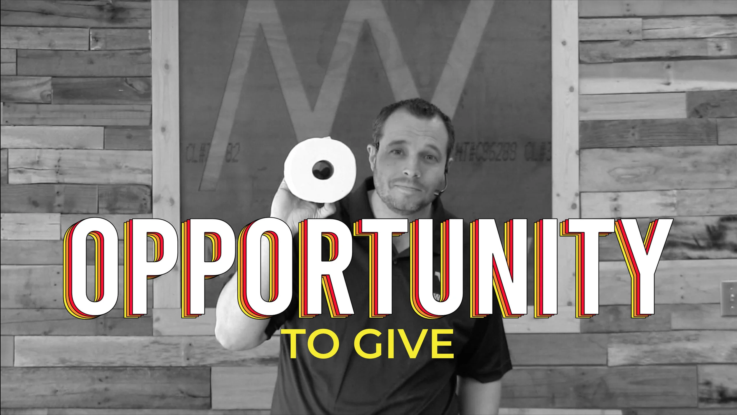 Opportunity to Give