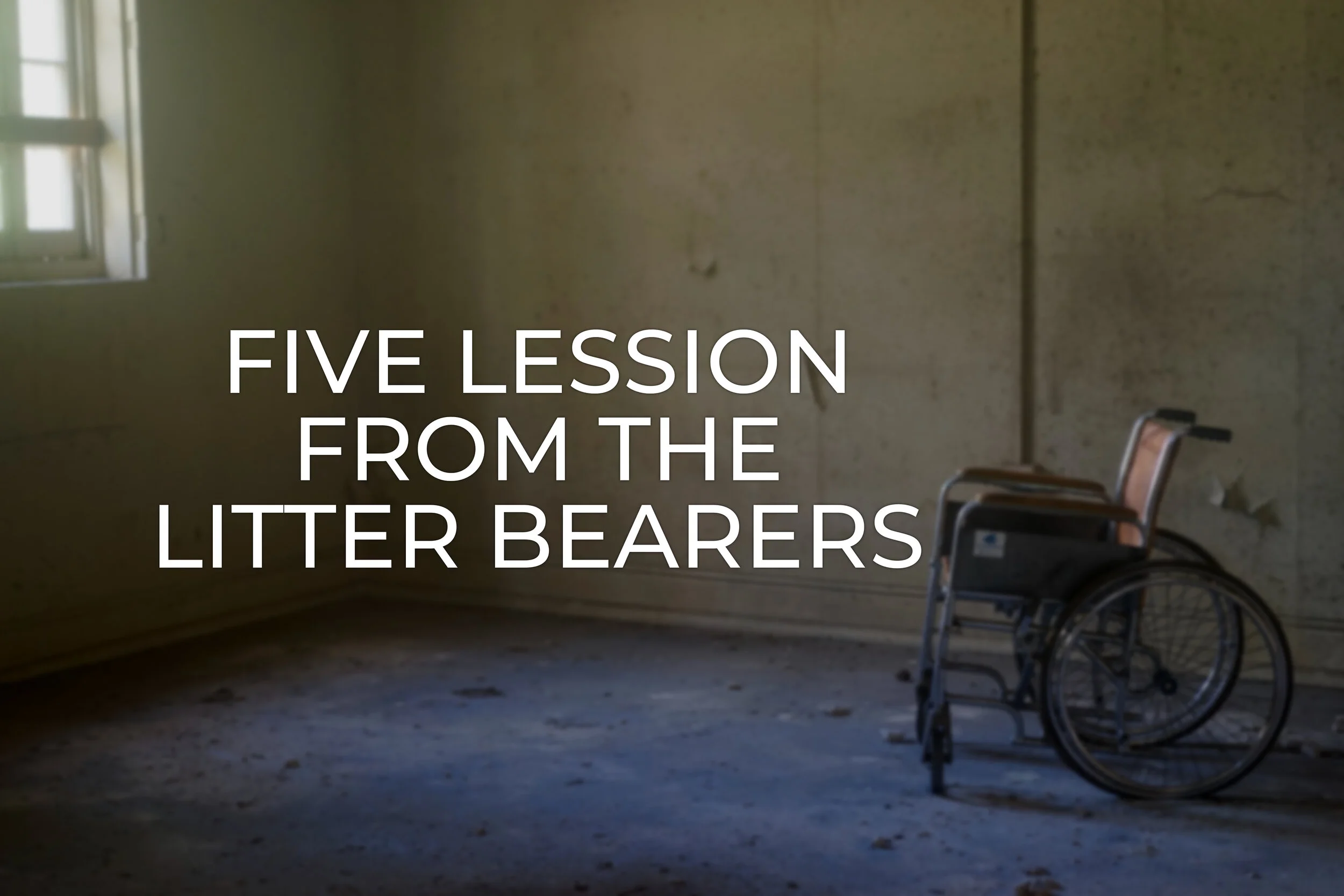 Five Lessons from The Litter Bearers