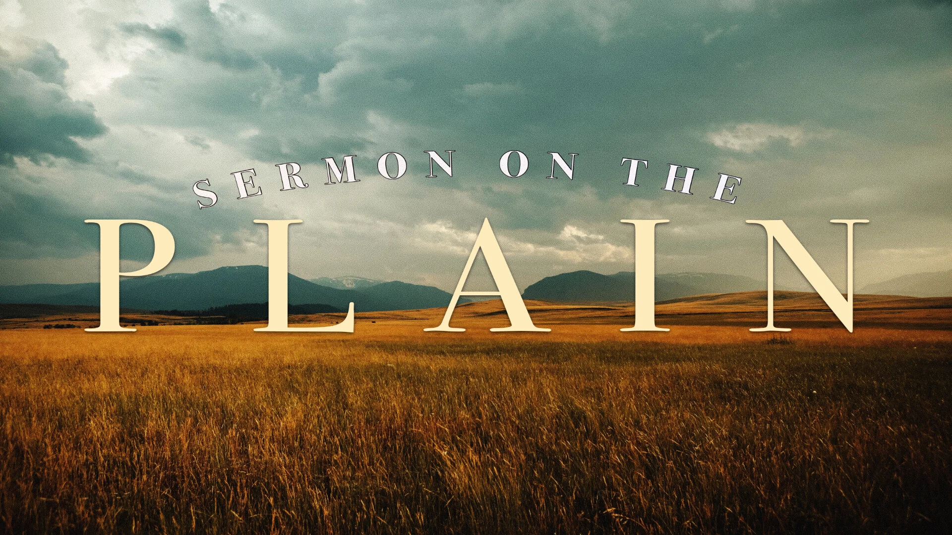Sermon on The Plain