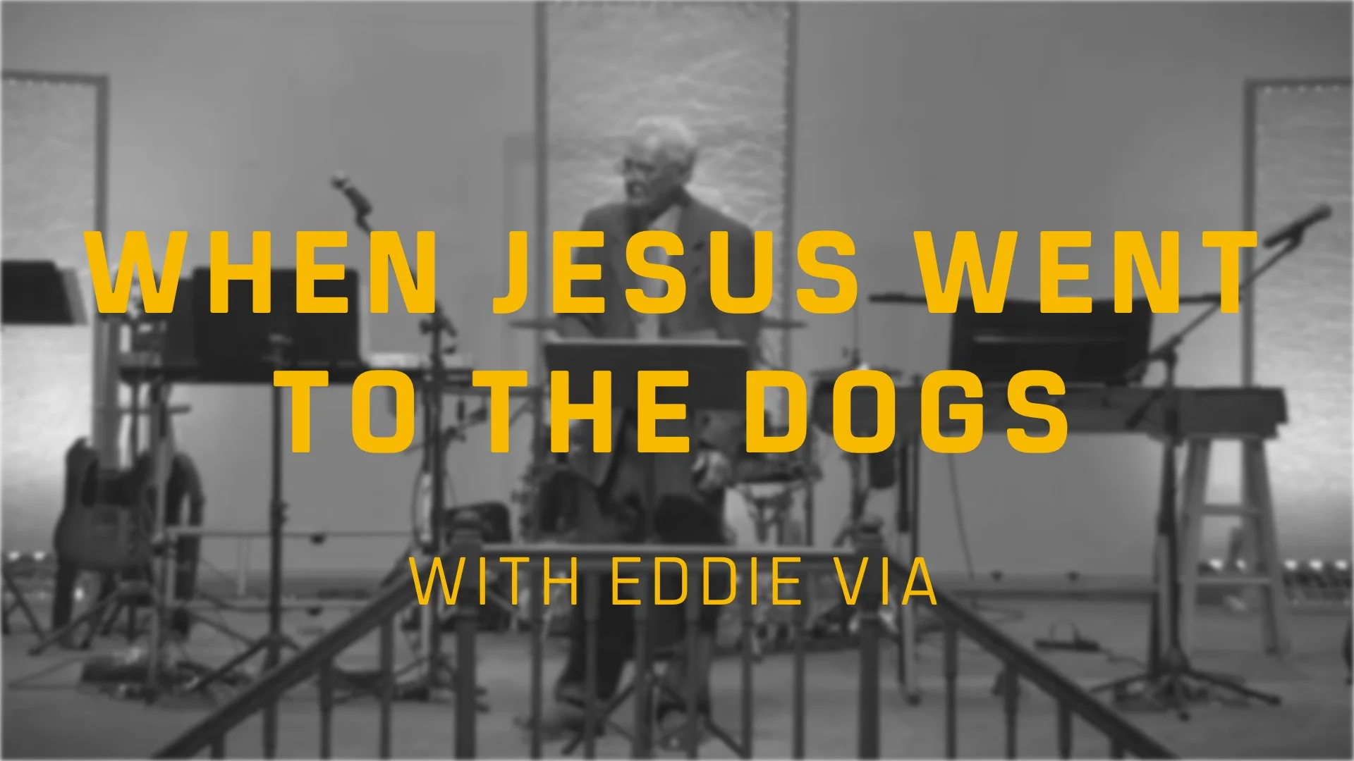 When Jesus Went to the Dogs