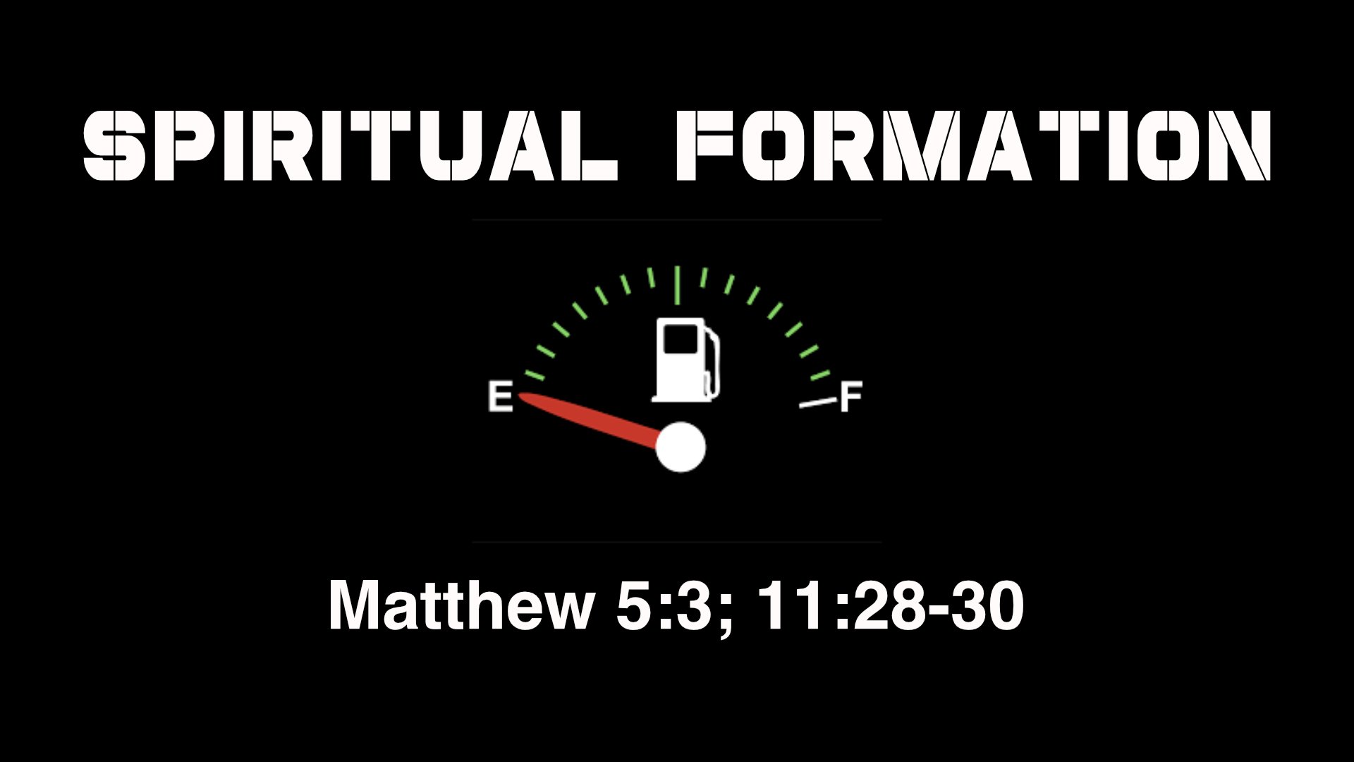 Spiritual Formation