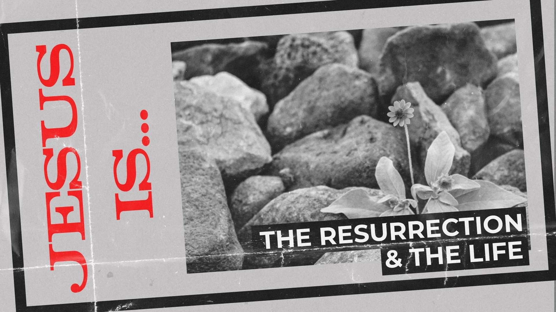 Jesus is...The Resurrection &amp; The Life