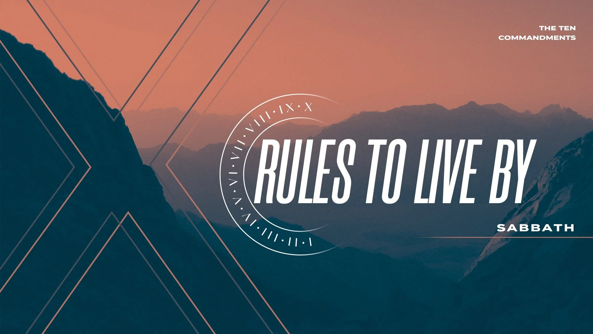 Rules to Live By: Sabbath