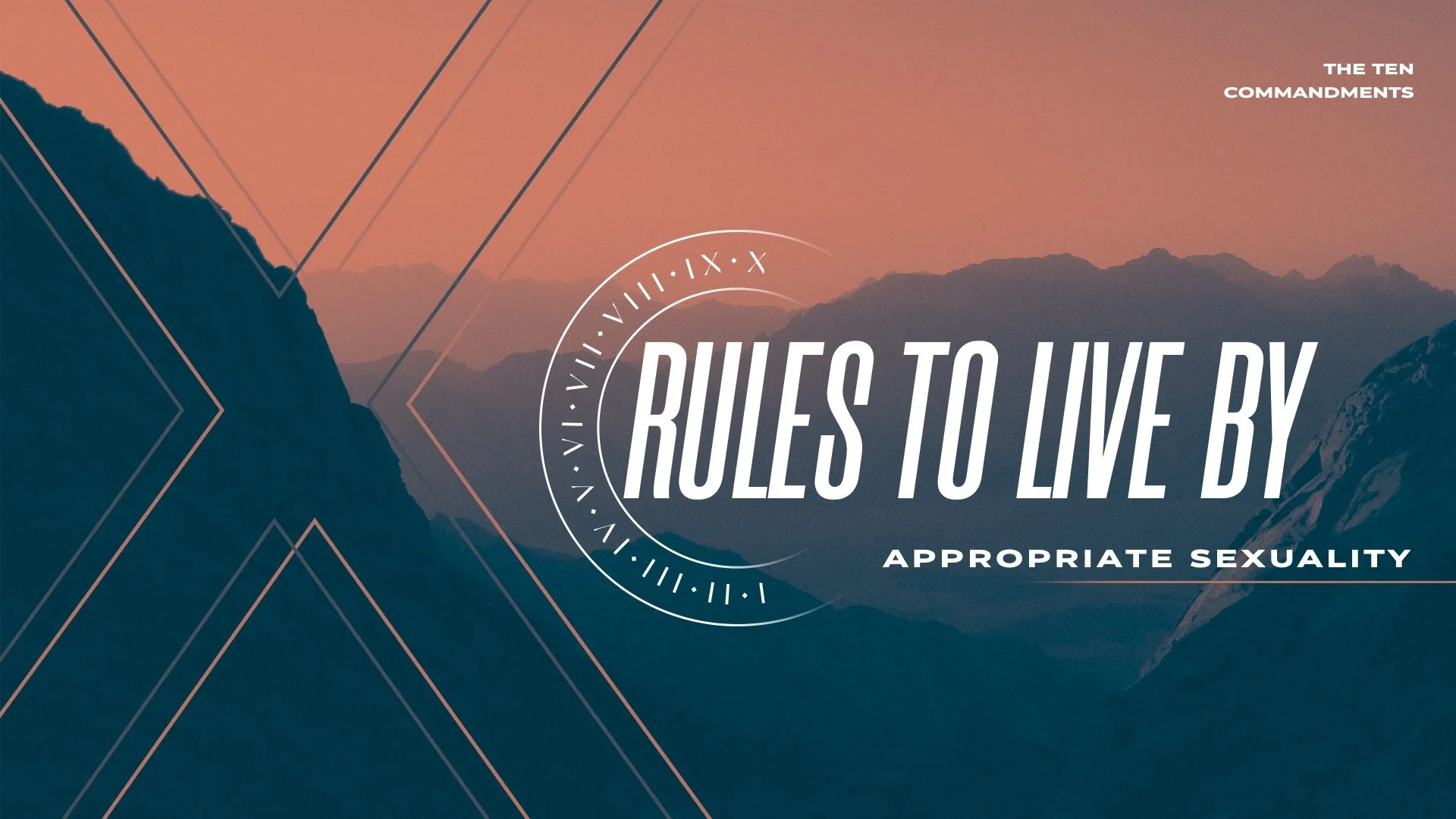 Rules to Live By: Appropriate Sexuality