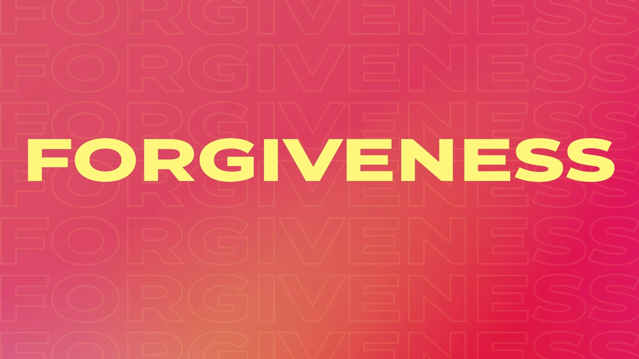 Forgiveness