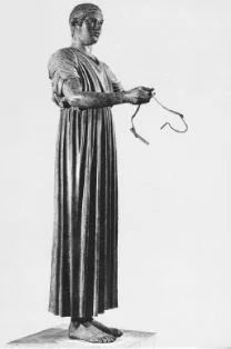 Fig. 4: The Charioteer. Delphi Museum.