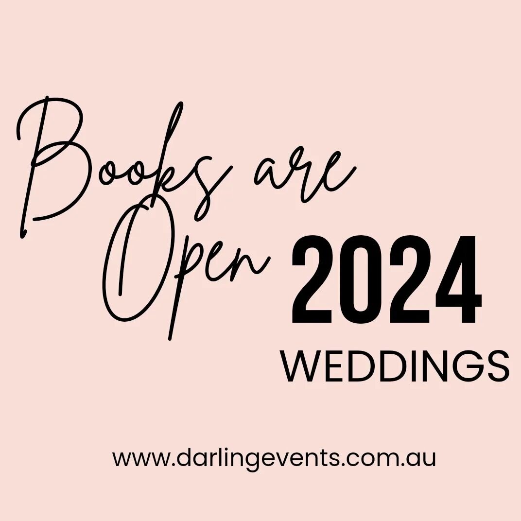 Our Books Are Open | Popular dates Autumn &amp; Spring filling. 
If you want abundant garden style florals, a beautiful personal approach to planning your dream. 
We'd love to chat about your wedding or event &amp; help you create the most magical da