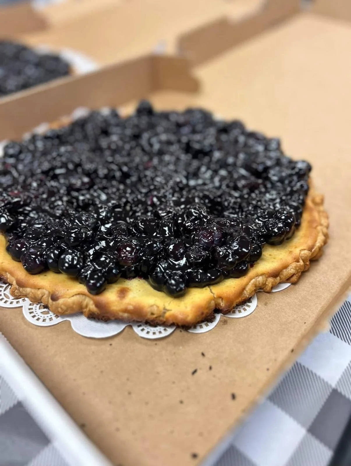 Blueberry Pizza