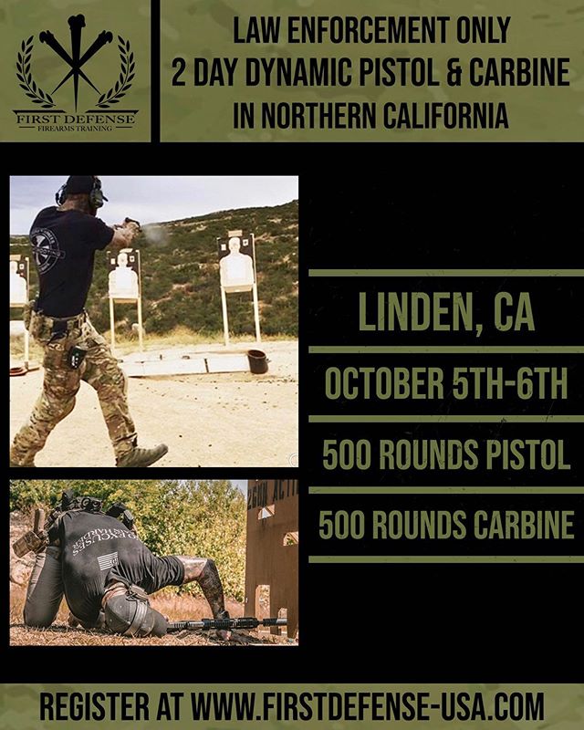 🇺🇸Northern California🇺🇸
We will be offering a 2 day LE ONLY class in Linden,CA. Please contact me if you have any questions.

This course is designed to increase The existing skill set of each student. You will be introduced to new concepts and s