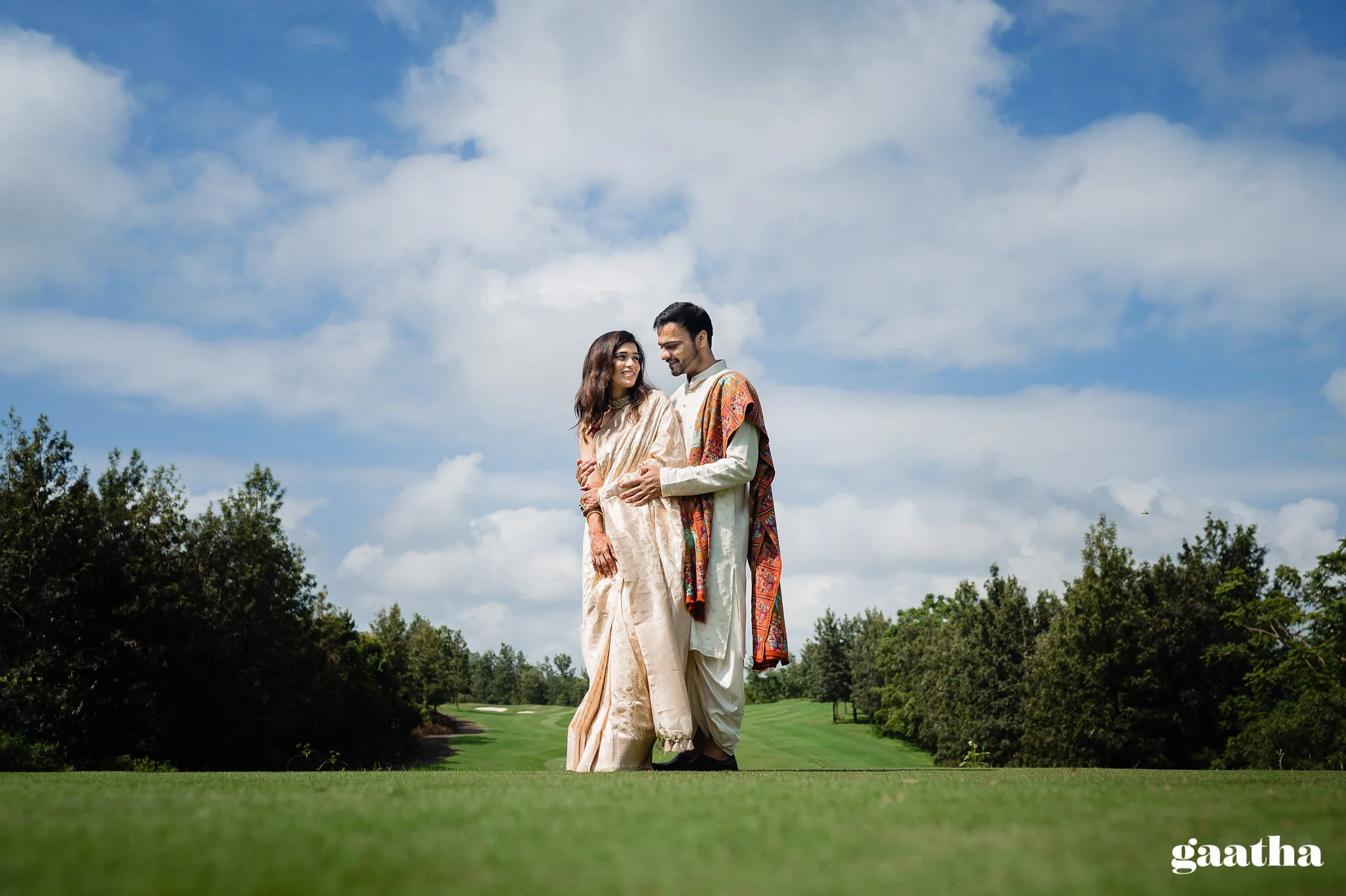 Isha and Pragun, Intimate Wedding, Oxford Golf Resort Pune