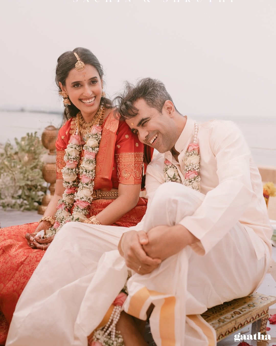 Sachin &amp; Shruthi
Two hearts, one sacred thread.
Laughter in the wind, promises in the silence.
A day of tradition, tears, and timeless love.

Here&rsquo;s to forever in every glance.
#SachinWedsShruthi #TamilWedding #EternalLove #GaathaWeddings #