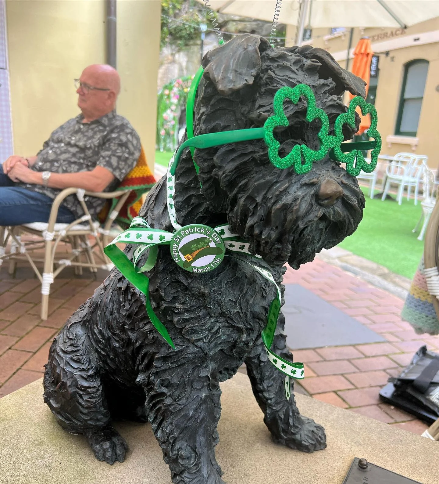 Happy Saint Patricks Day!! 
To all my 4 legged friends. Especially those Irish wolfhounds.