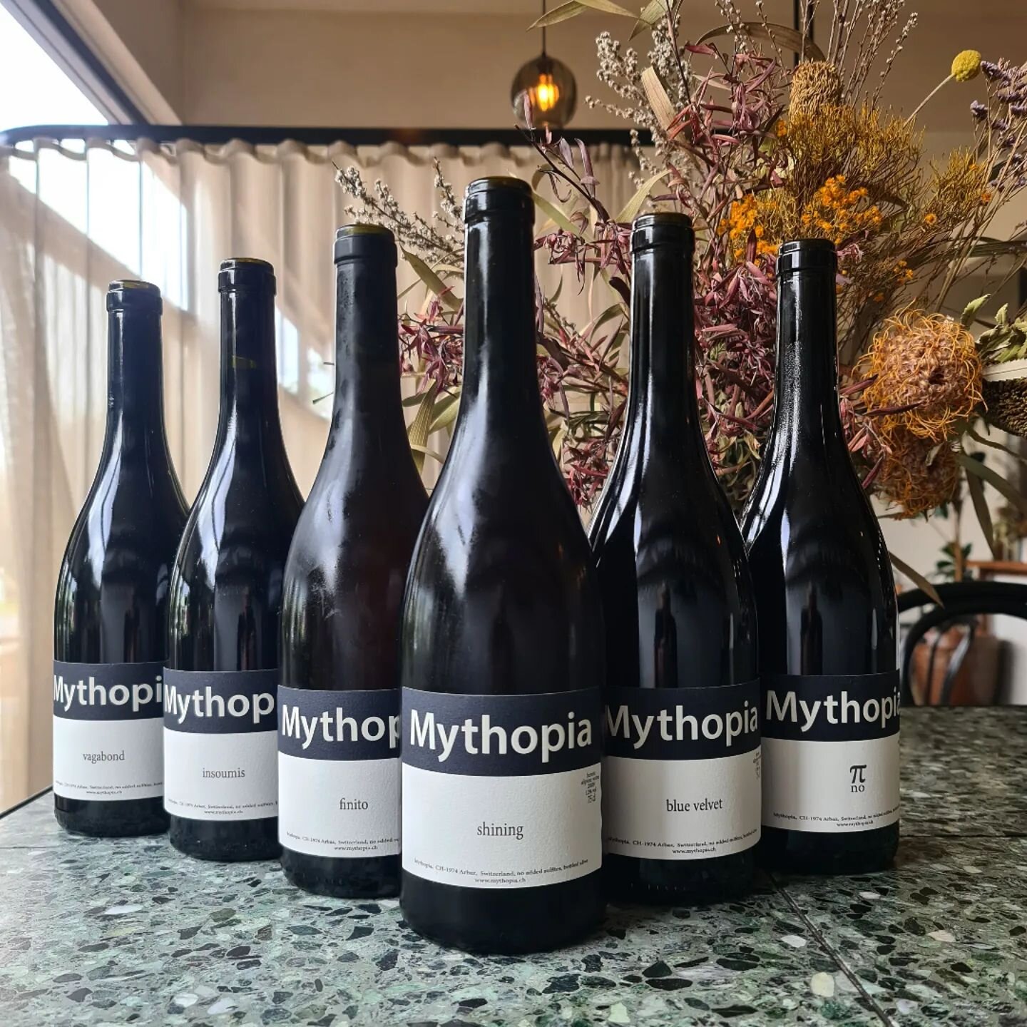 @mythopia_hp is our new international producer in focus.

Based near Sion in the Swiss region of the Valais, these are unique expressions of high altitude/ alpine wine. Unlike most vineyards in the region Hans-peter and Romaine's vines are almost ent