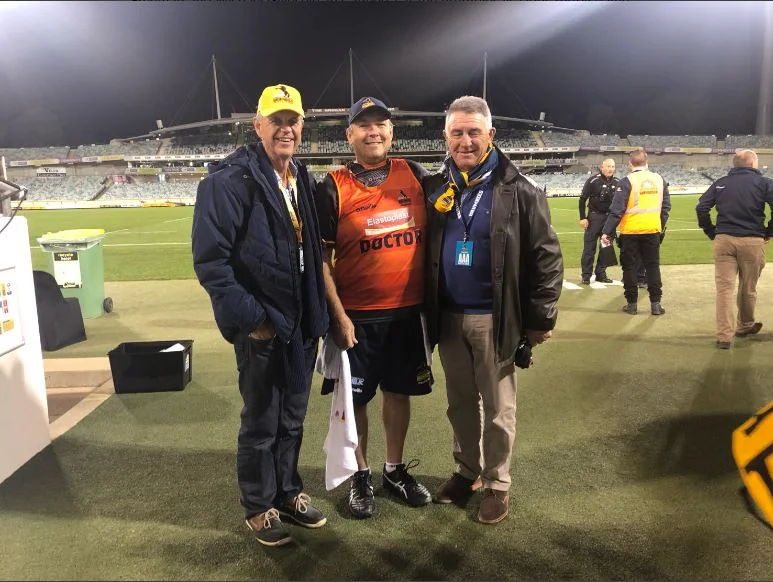 Catch Ups at the Brumbies Game