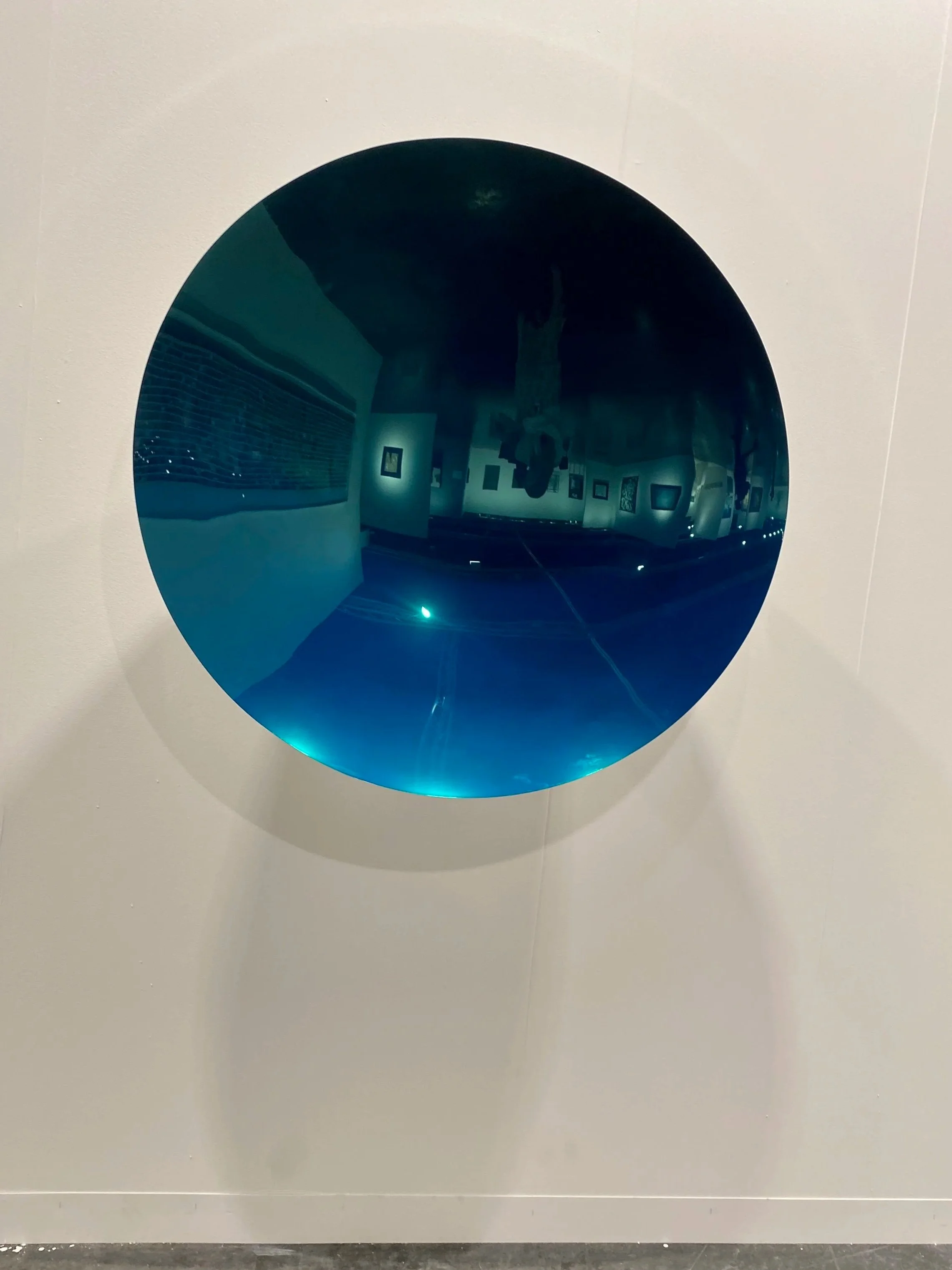 ANISH KAPOOR, Teal Mirror, 2011