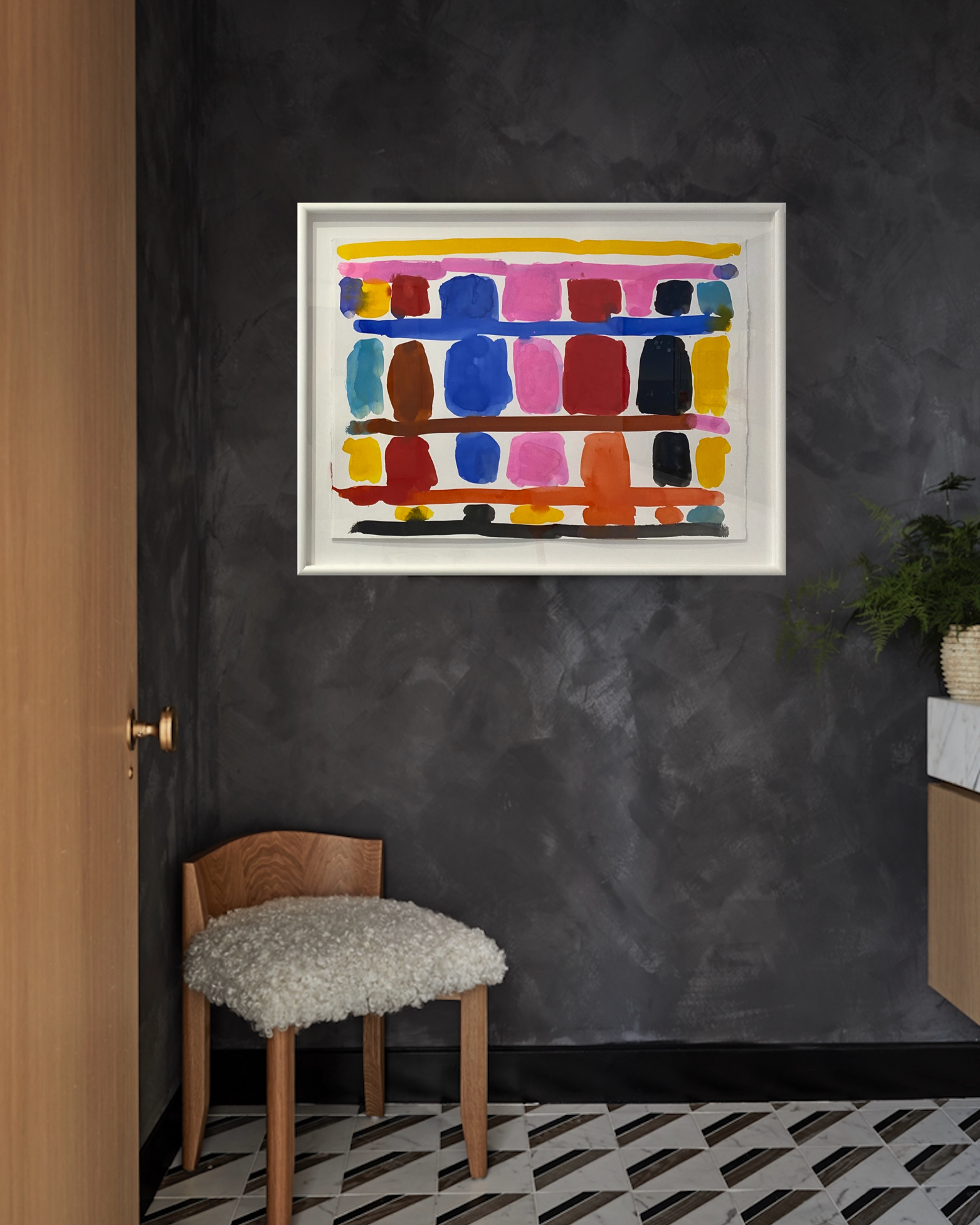 STANLEY WHITNEY, Untitled, 2018