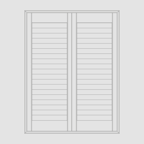 Full Height Shutters As the name suggests this style covers the whole of the window and provides beautiful symmetry with a clean and sophisticated look, this can add a real wow factor in large rooms. More…