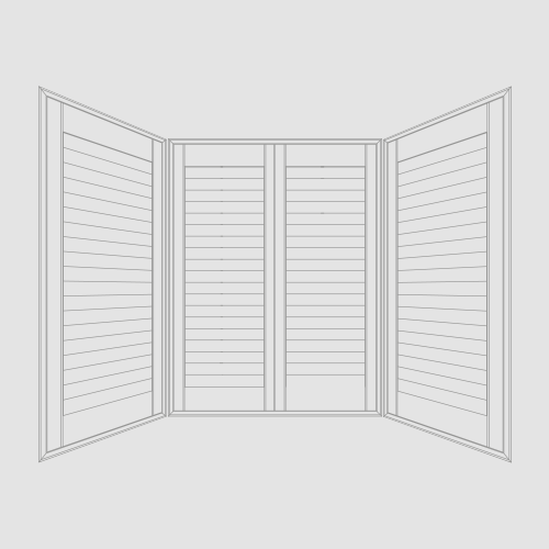 Bay Window Shutters Available in most materials. Bay windows are notoriously difficult to cover, however, with our experience, no matter the size or complexity of the window, we have the perfect shutters from our range of frames and T posts, offering a great view from inside as well as outside. More…