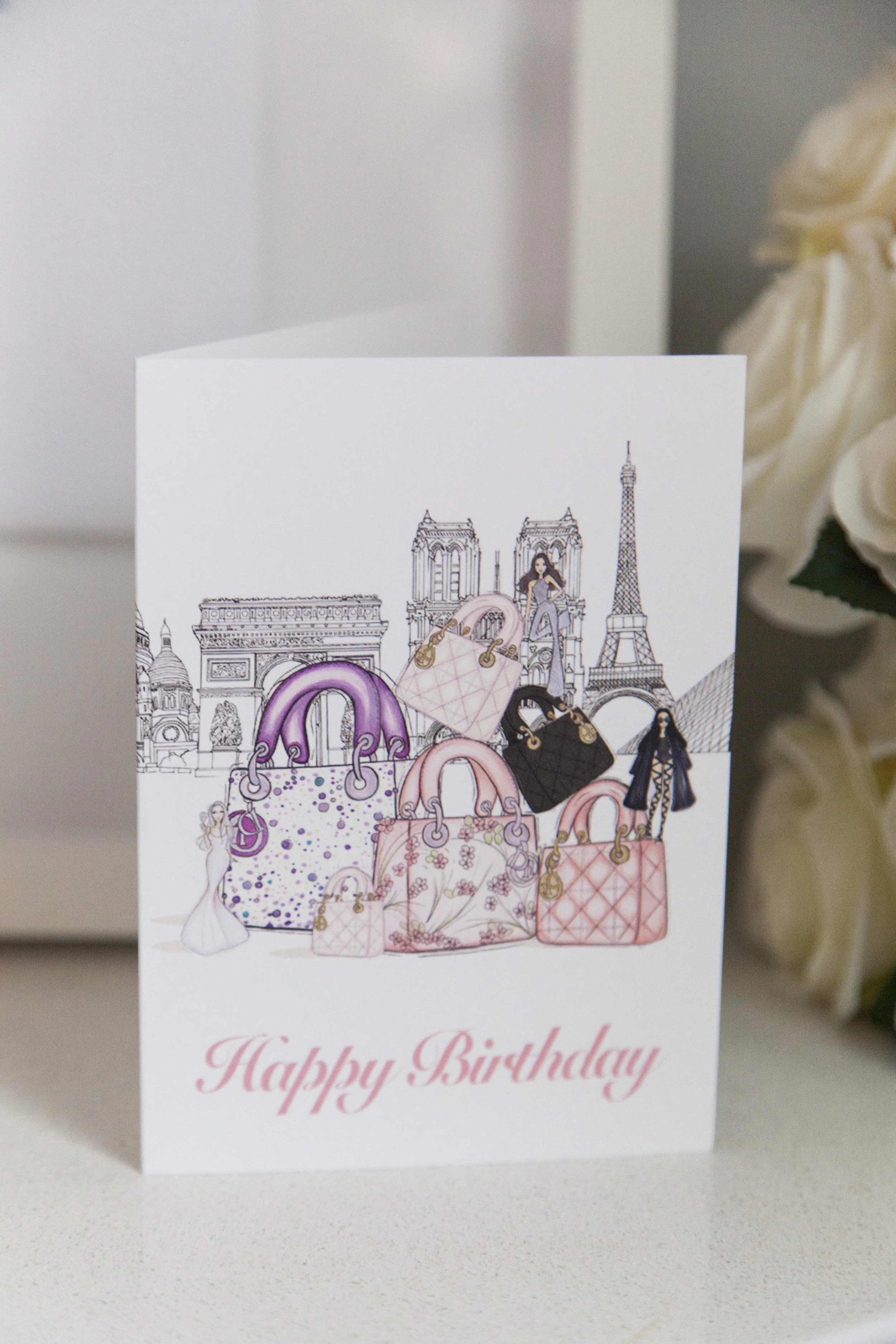 Happy Birthday Dior Greetings Card — The Creative Hub