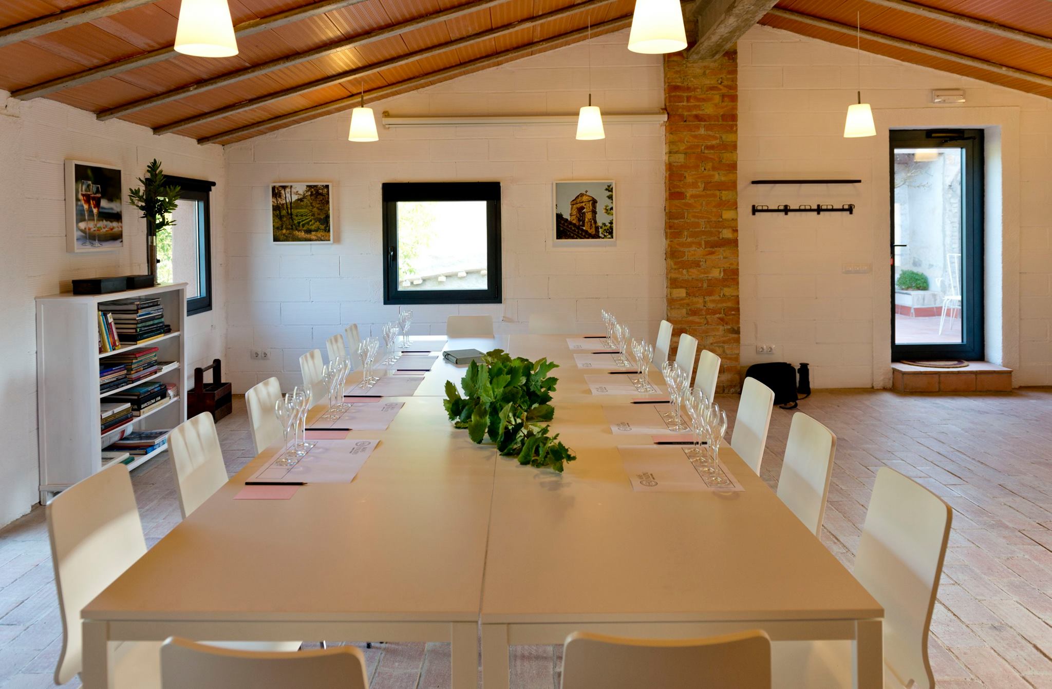 Large meeting table for conference or dinner