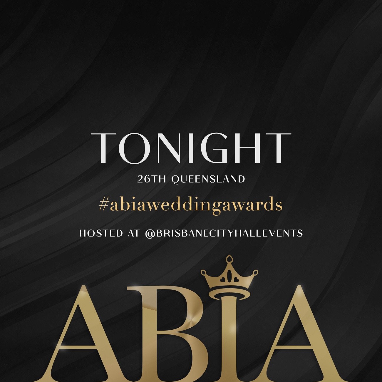 So excited to hang out with so many industry mates tonight !!! @abiaweddings 🥳🥳🥳