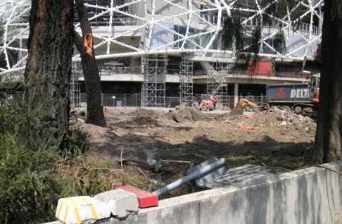 The site of the original OPSMC