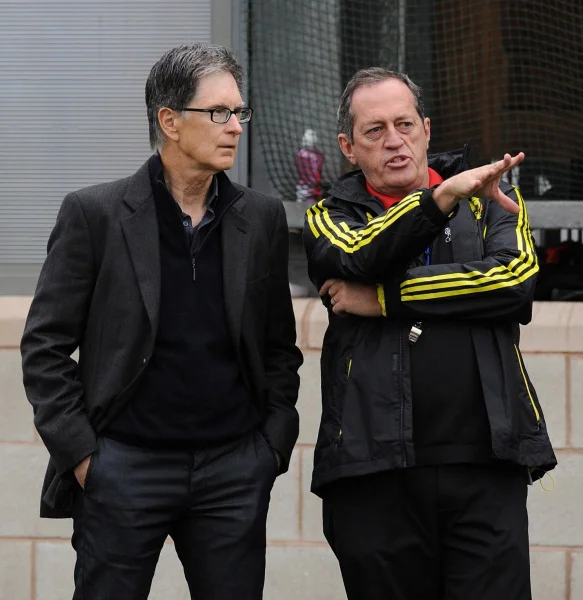 Showing John Henry around Melwood