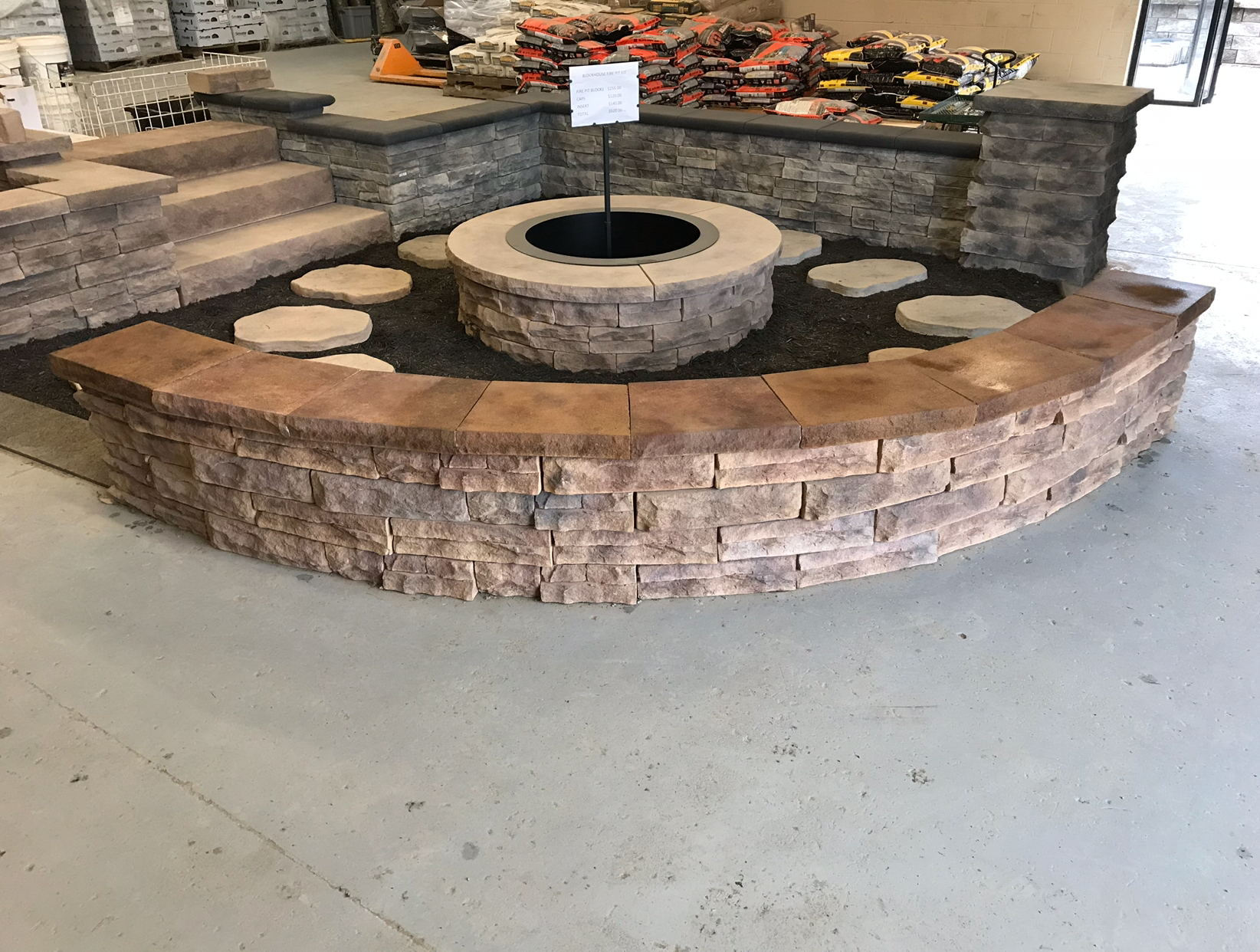 Laurel Wall Large Tapered - Riverstone