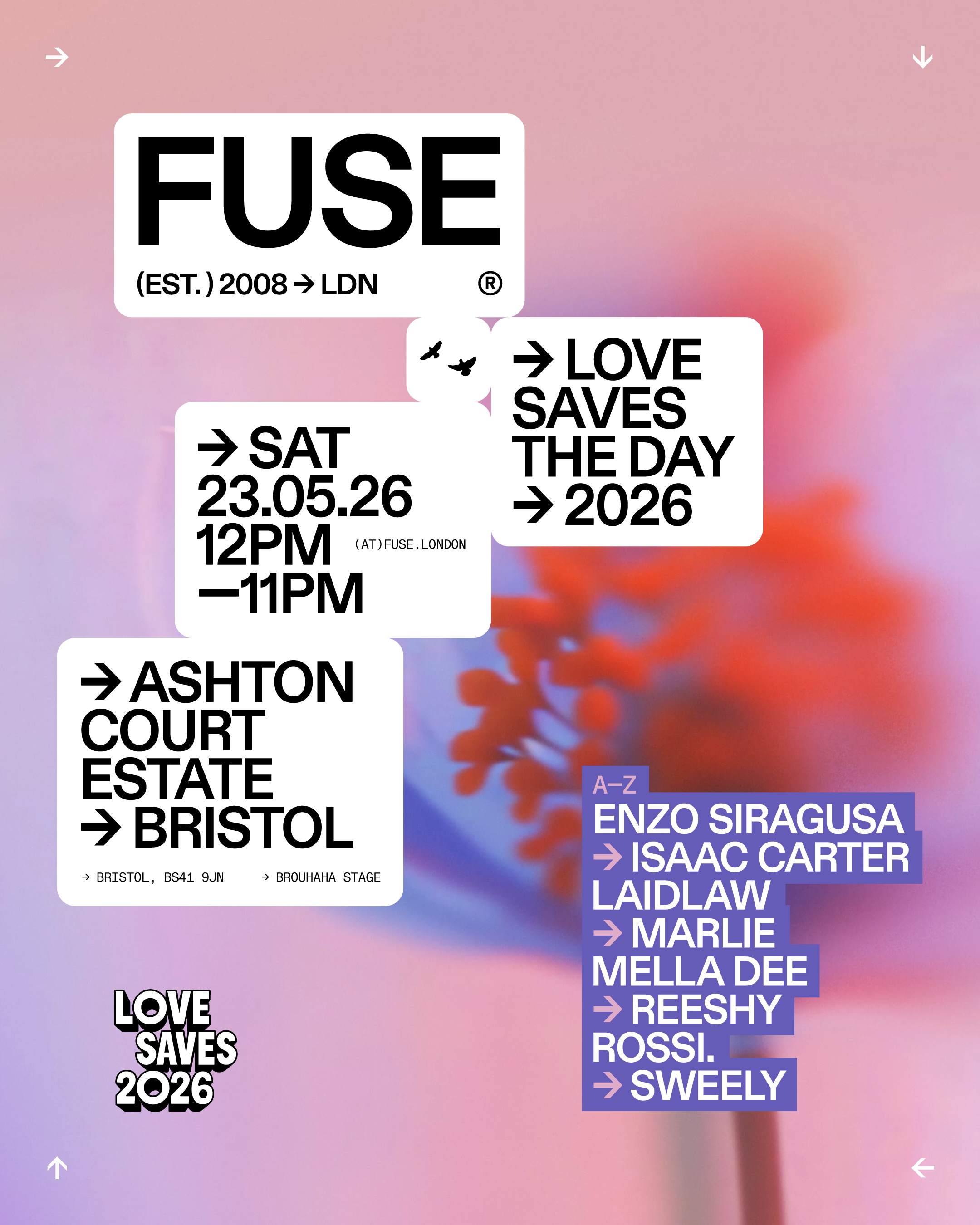 FUSE ➔ LOVE SAVES THE DAY