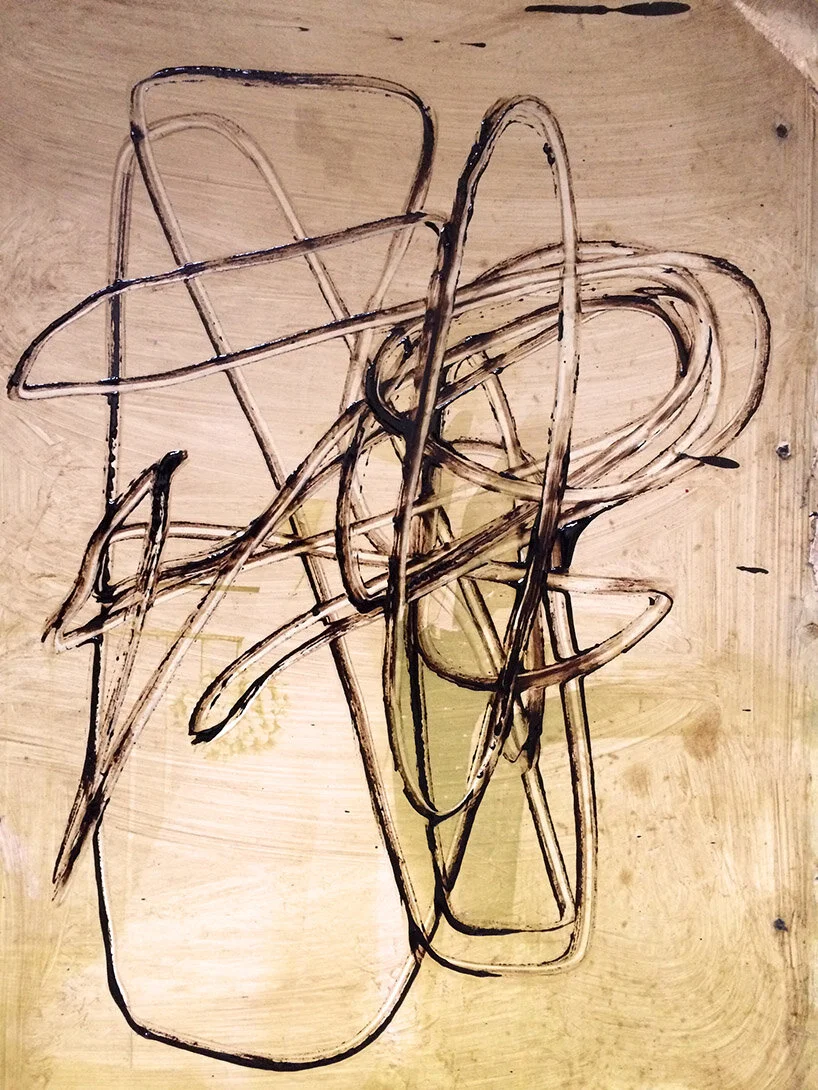 Virgilio Rospigliosi. Struttura mobile. 1988©. Cm 80x60, acrilico e smalto su alluminio.jpg