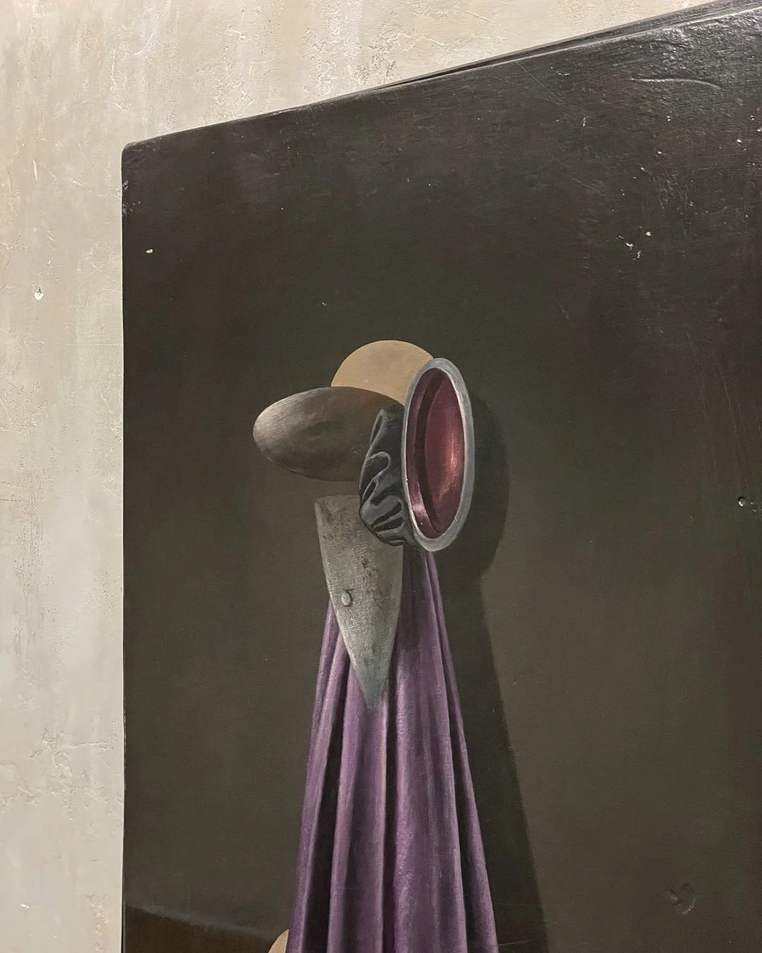 Virgilio Rospigliosi - Contraddizione apparente M1, 1988. tempera su legno, cm 84x50 3.jpg