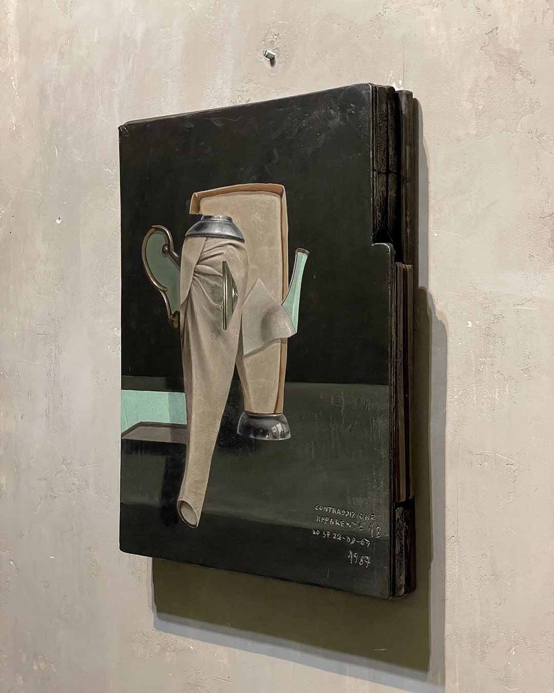 Virgilio Rospigliosi - Contraddizione apparente 1b. 1987© cm 50x40, tempera su legno 1.jpg