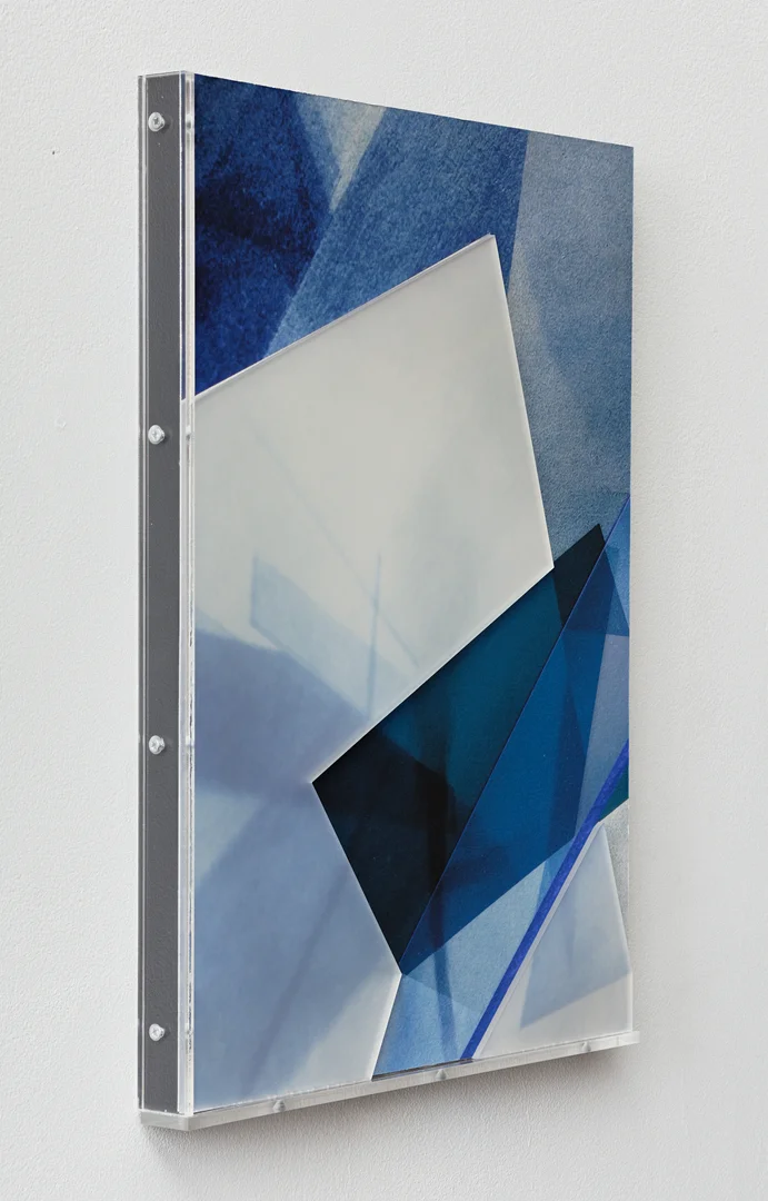 Map of little breaks (series), 2017 (side view)
