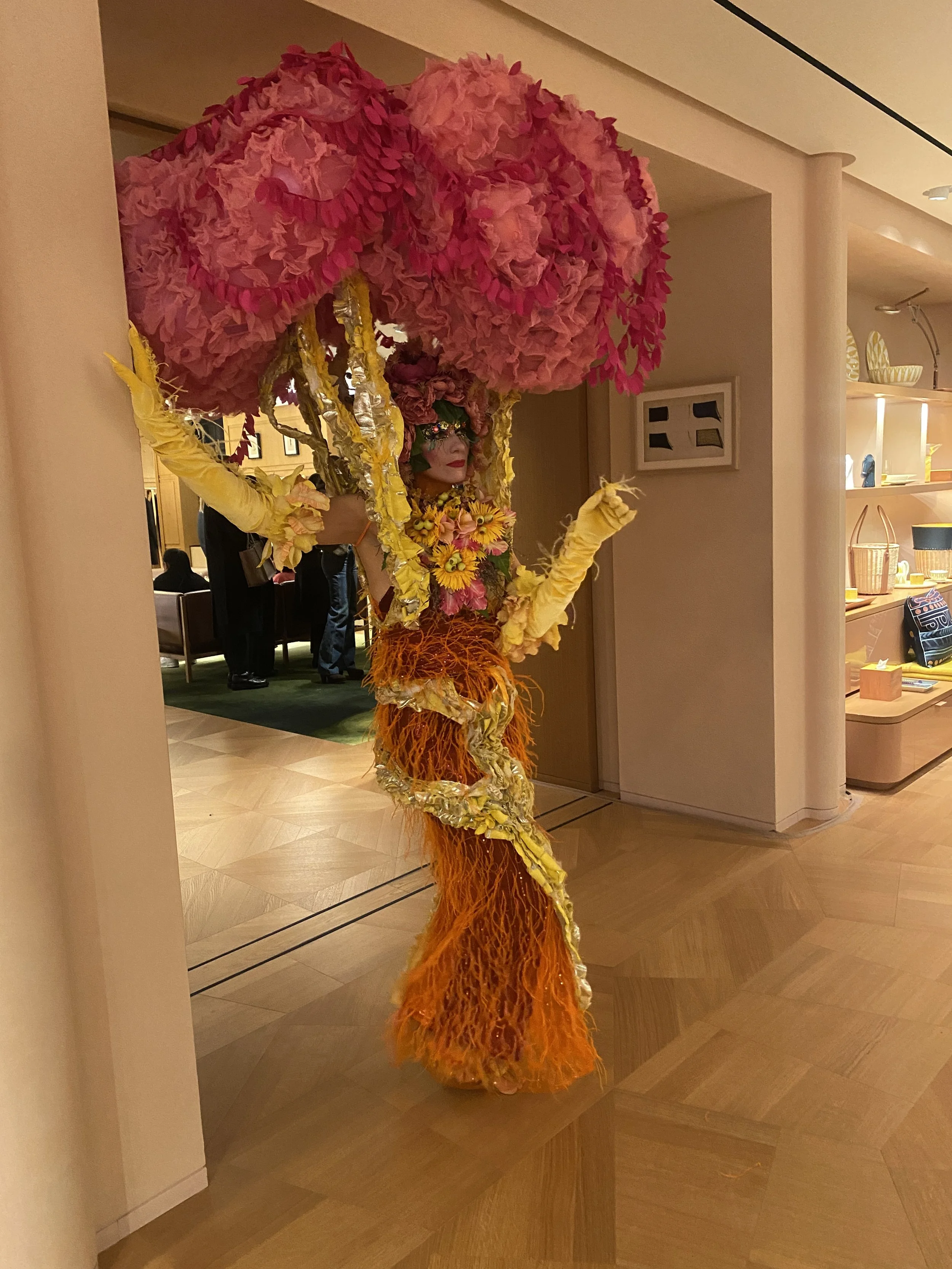   Assistant Costume Fabricator to Machine Dazzle for Hermès  Hermazing  evening event October 2023.  