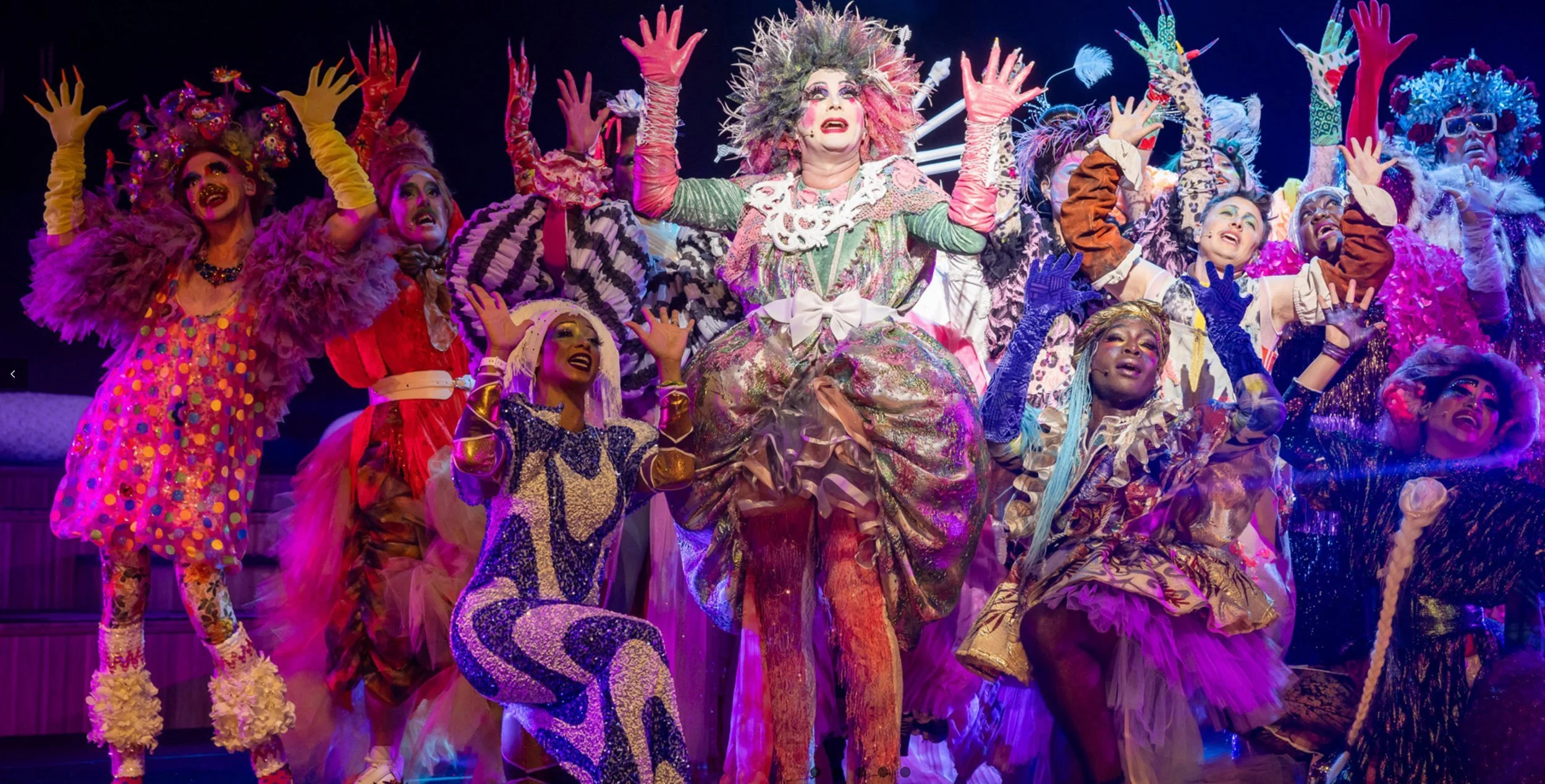 Taylor Mac's "Bark of Millions" Assistant to Machine Dazzle, Costume Designer.