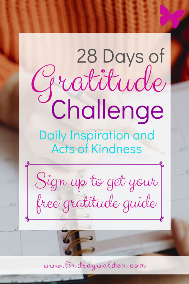 Did you know intentional daily acts of kindness help to boost your mental health? Practicing gratitude not only helps you and others to feel good but it actually rewires your brain. SIGN UP now for my FREE Gratitude Challenge and I will walk you thr…