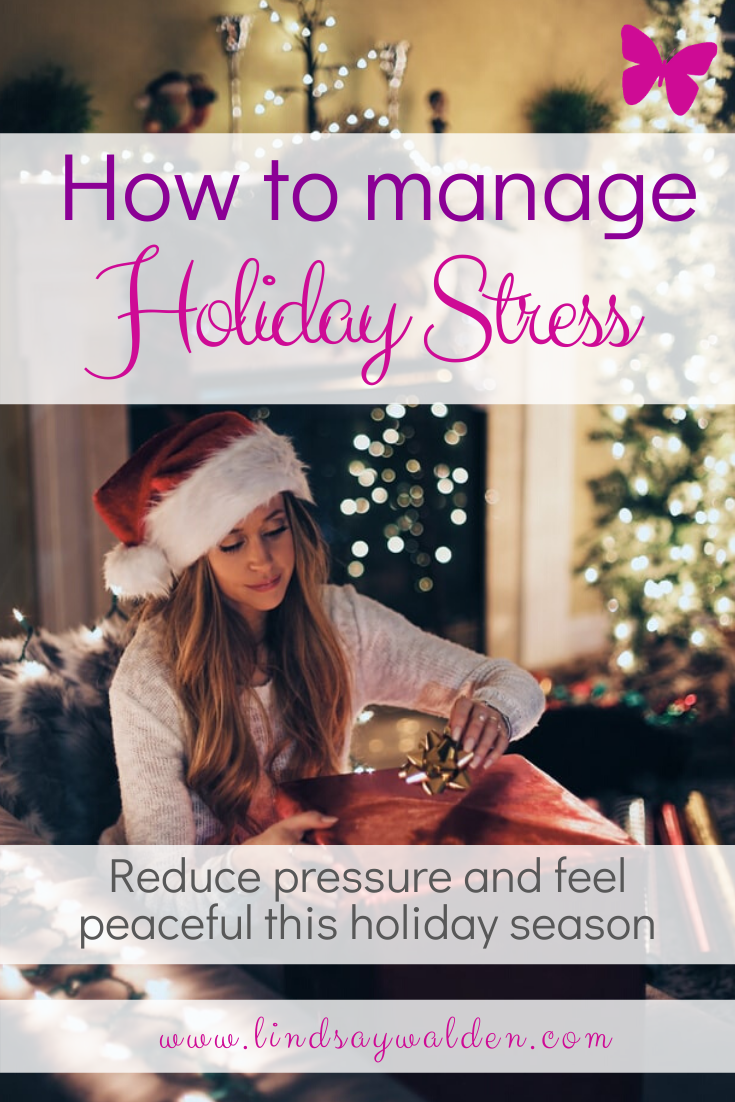 Are you struggling to manage it all this holiday season? Are you travelling, grieving a loved one, or feeling lonely during the holidays? I cover these tough moments in my latest blog post on how to manage holiday stress. #HolidayStress #StressManag…