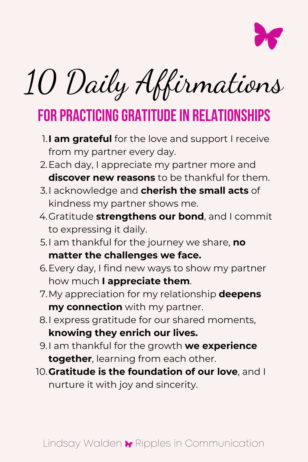 The Power of Practicing Gratitude in Your Relationship — Lindsay Walden
