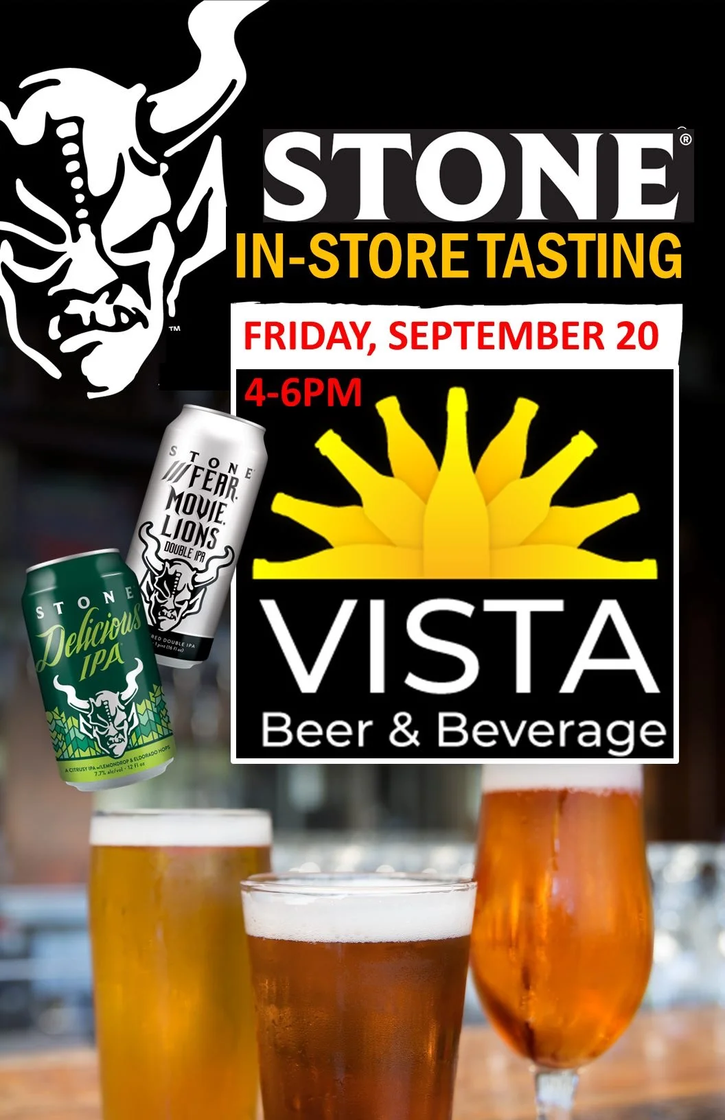 Stone In-Store Tasting