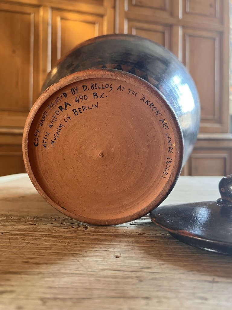Greek Attic Amphora Urn