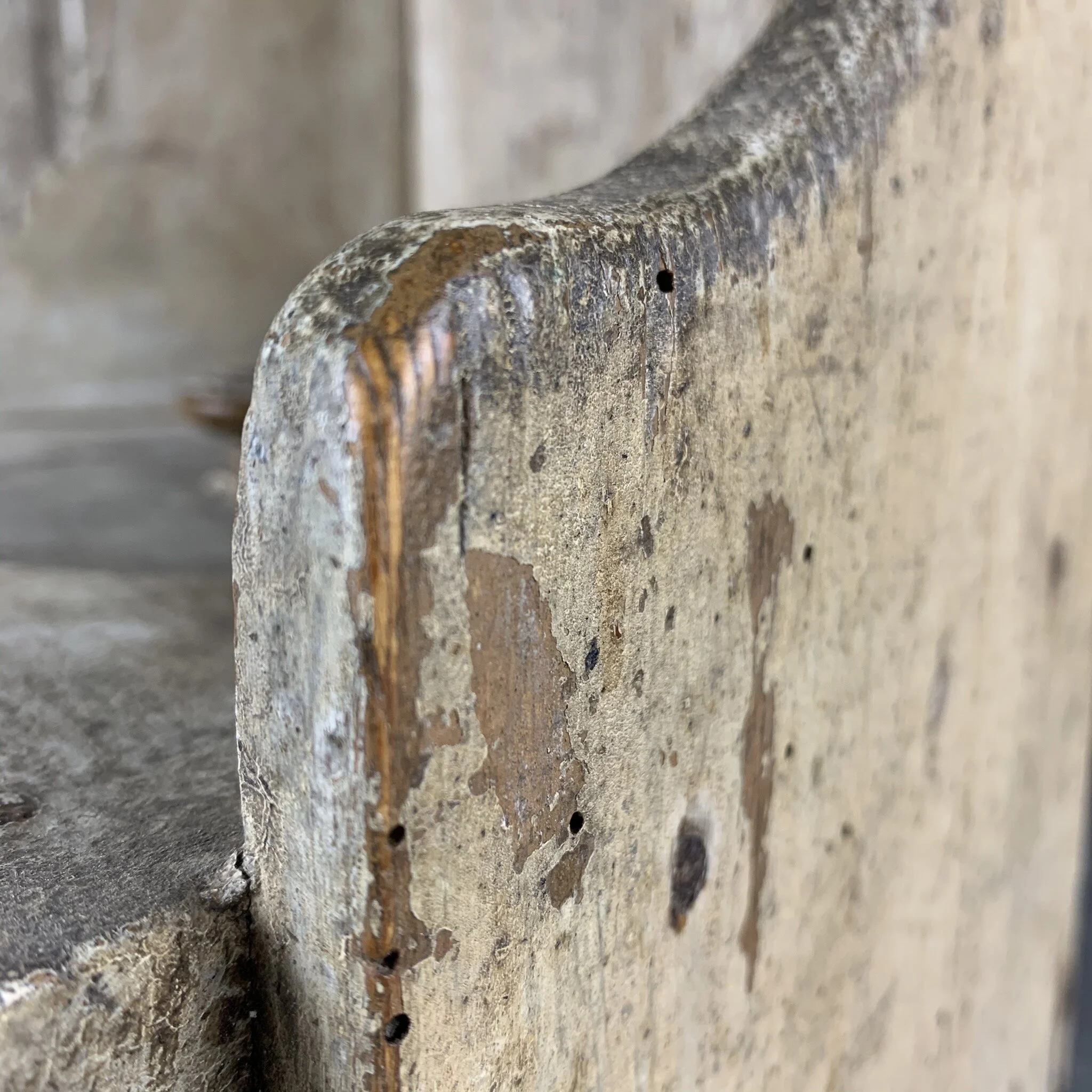 primitive child's commode