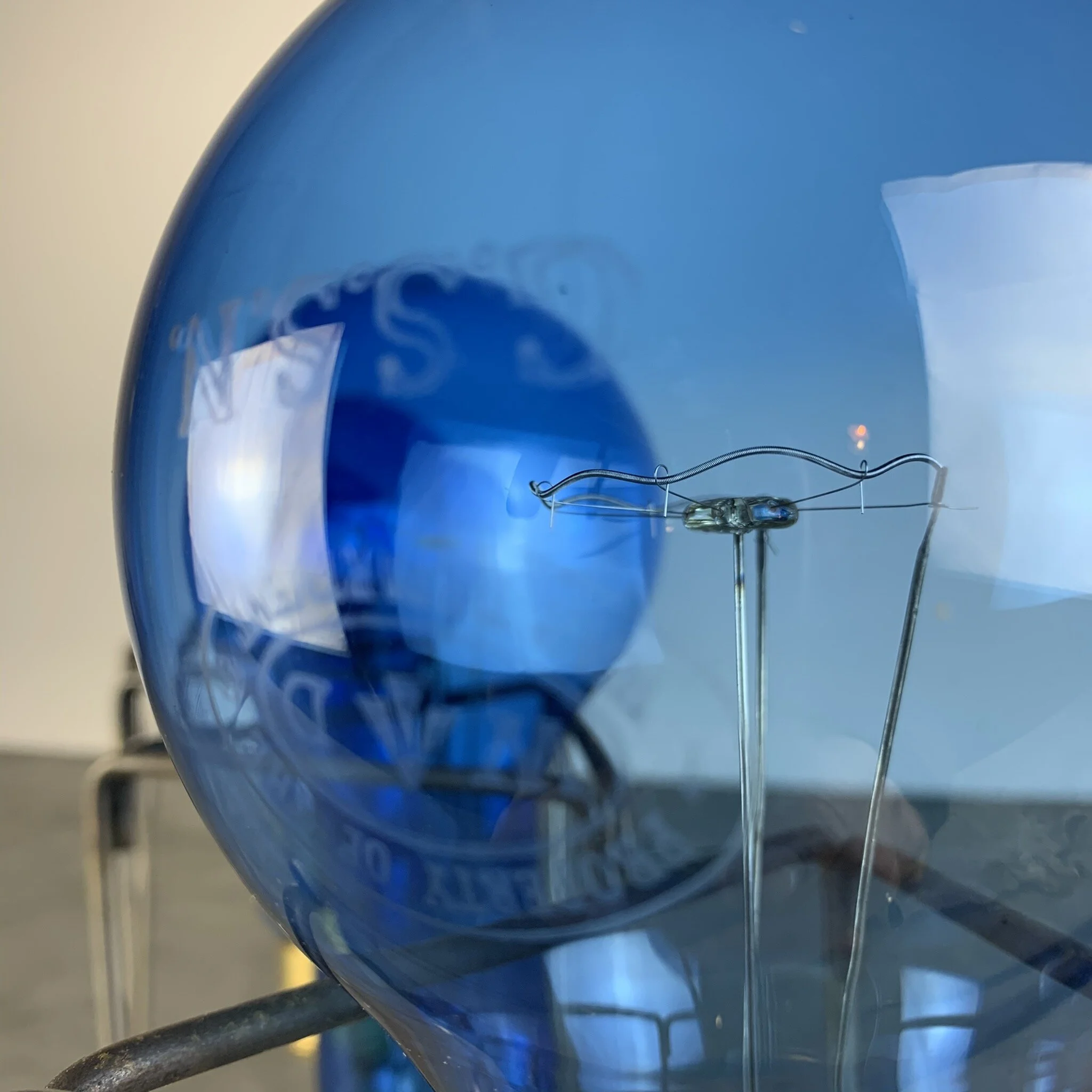 War Department Blue Lightbulbs