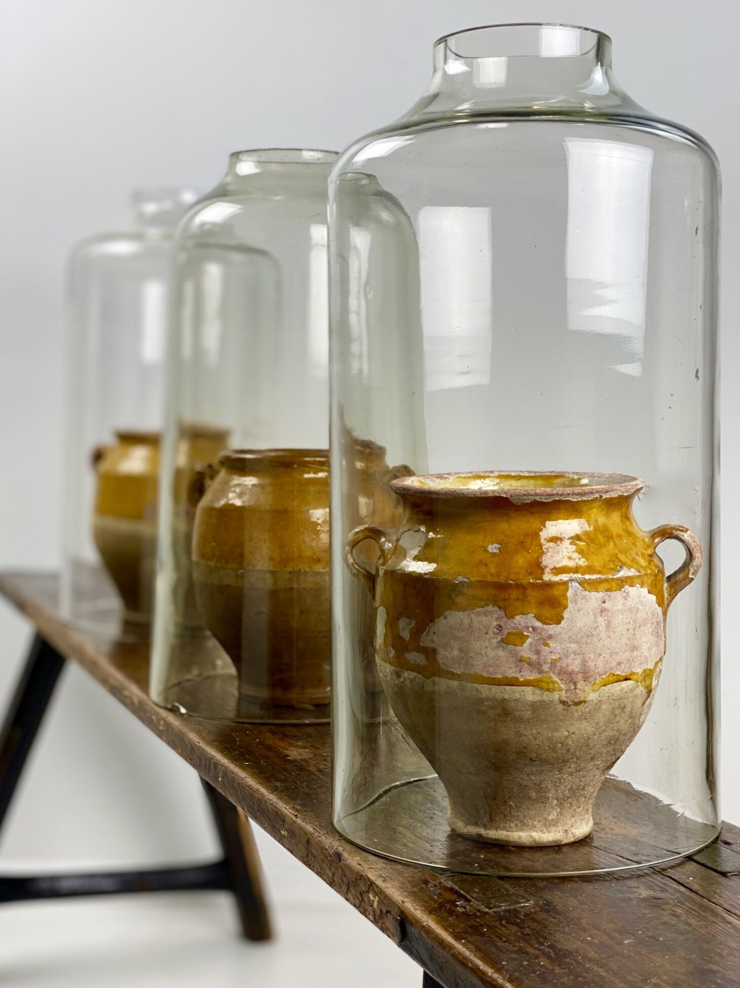 Huge Alfa Laval milking parlour collection jars