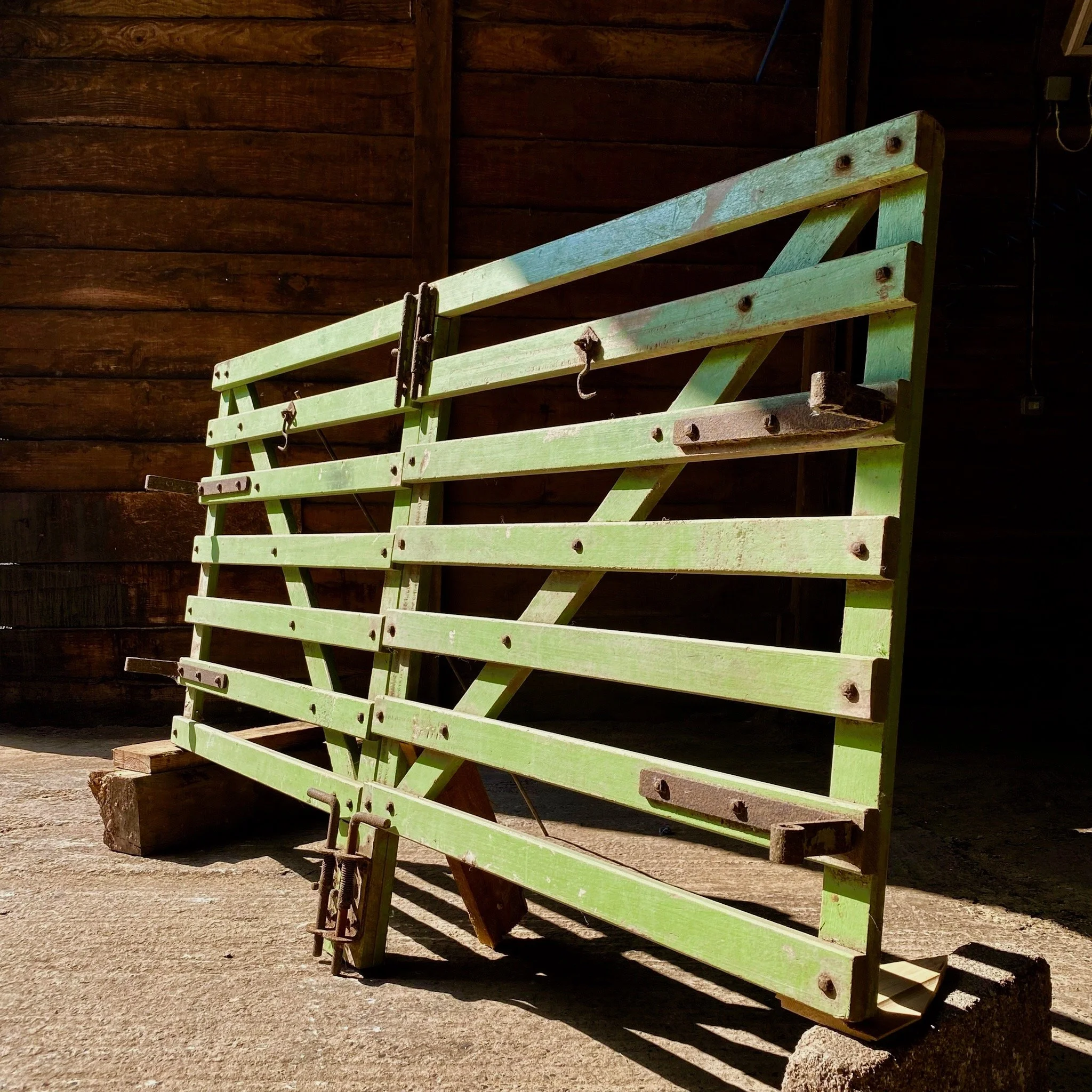 Rare pair of Somerset farm livestock gates