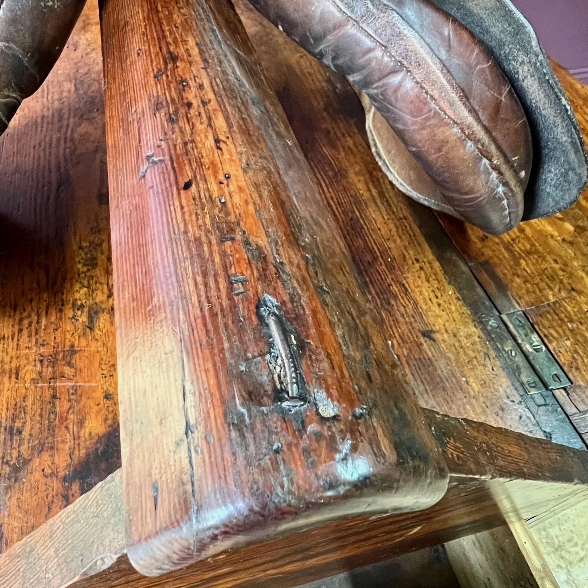 Extremely rare 19th Century Saddle Rack by Musgrave and Company of Ireland