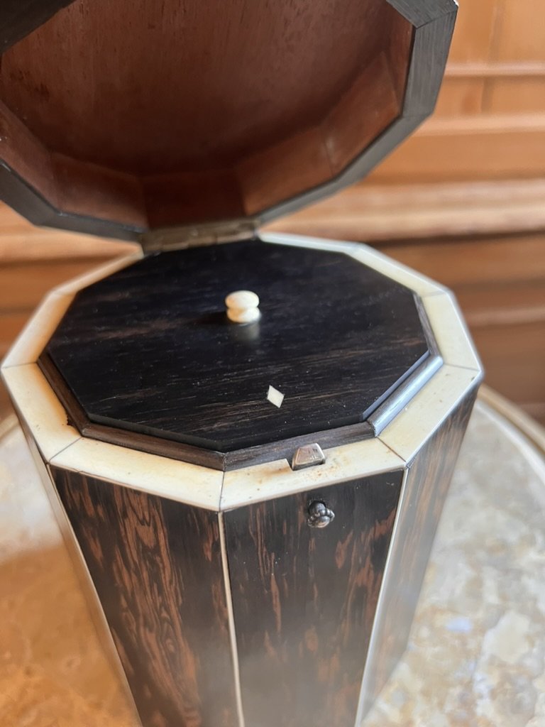 English Regency Tea Caddy