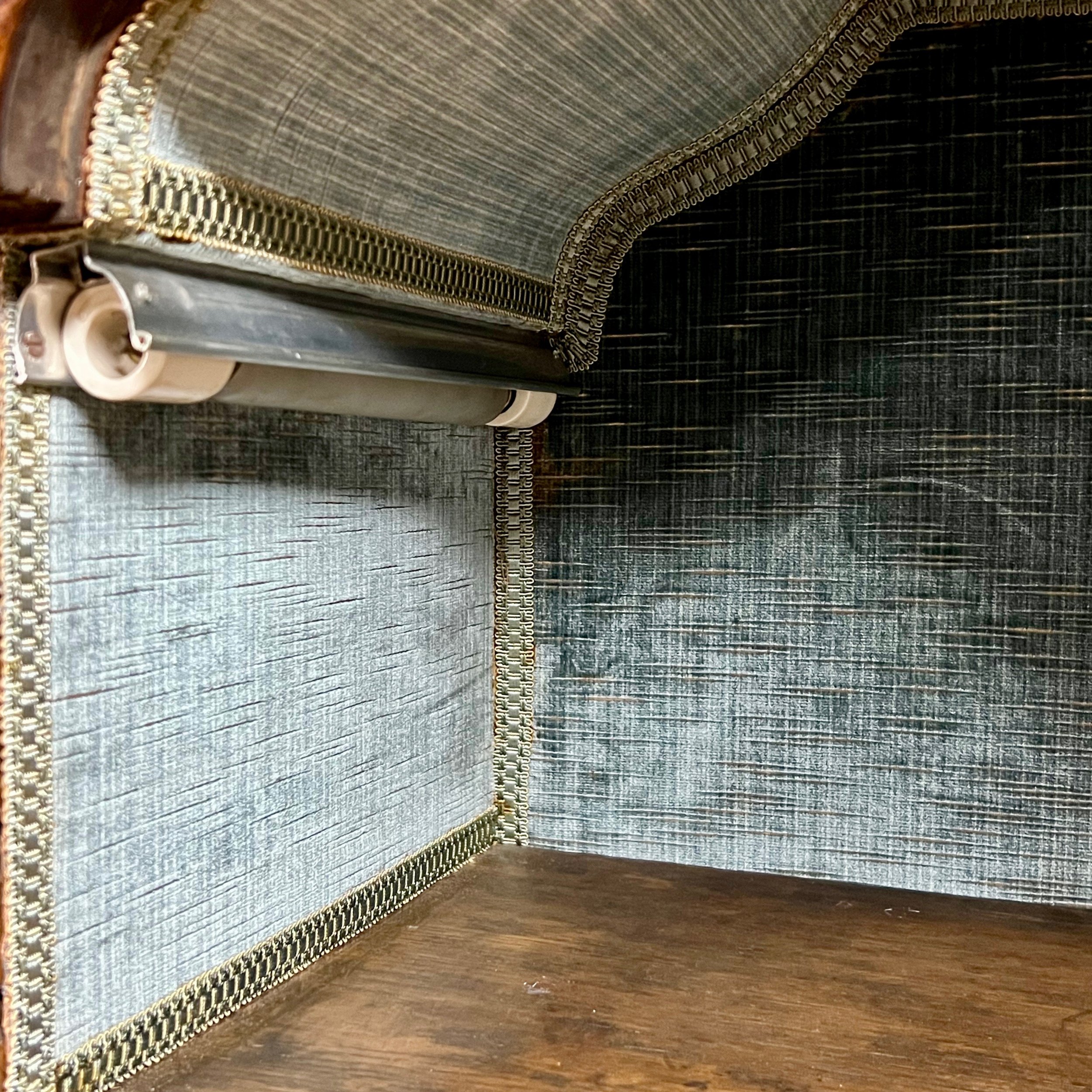 Fine Queen Anne Revival Cabinet On Stand by Gill and Reigate London